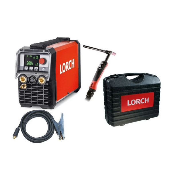 Lorch MicorTIG 200 ControlPro WIG-Inverter mit Grafikdisplay und Pulsfunktion