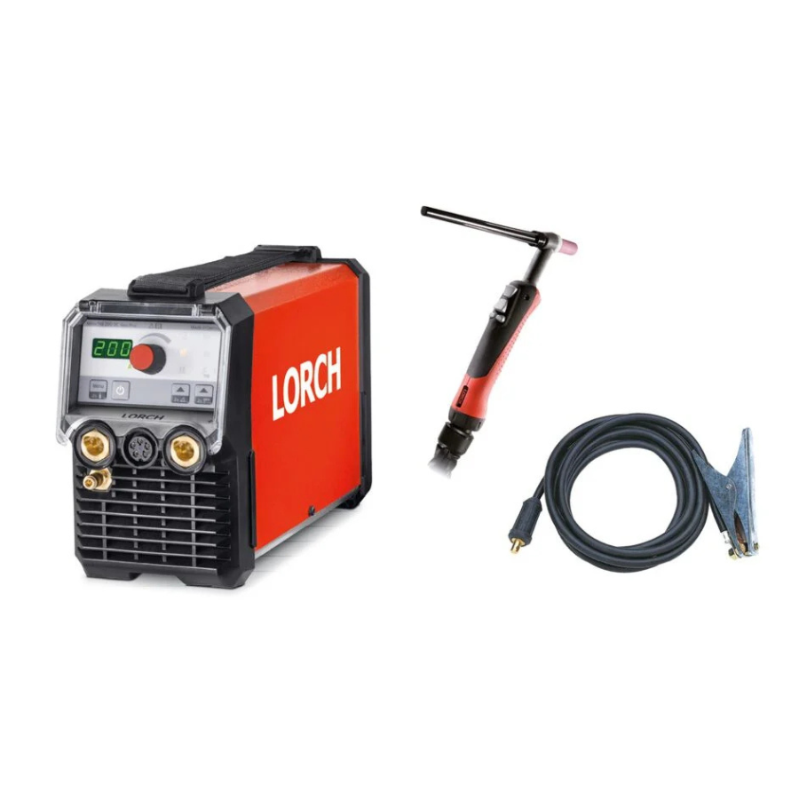 Lorch MicorTIG 200 BasicPlus kompakter WIG-Inverter für Werkstatteinsatz