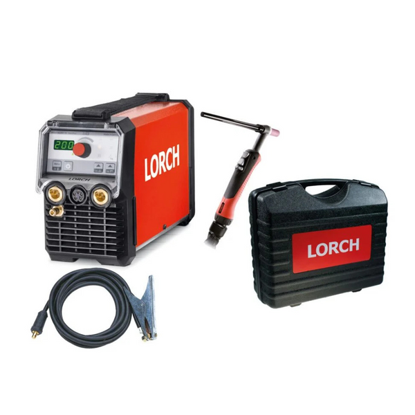 Lorch MicorTIG 200 BasicPlus kompakter WIG-Inverter im Montagekoffer