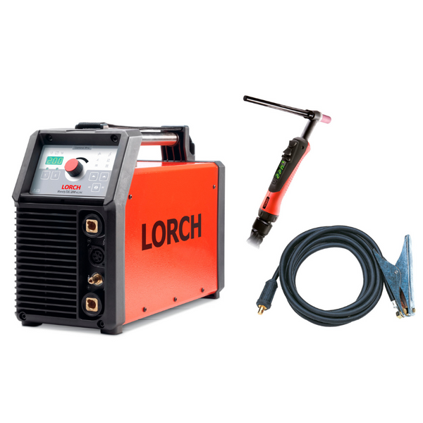 Lorch HandyTIG 200 AC/DC WIG-Inverter mit Powermaster-Fernregelbrenner